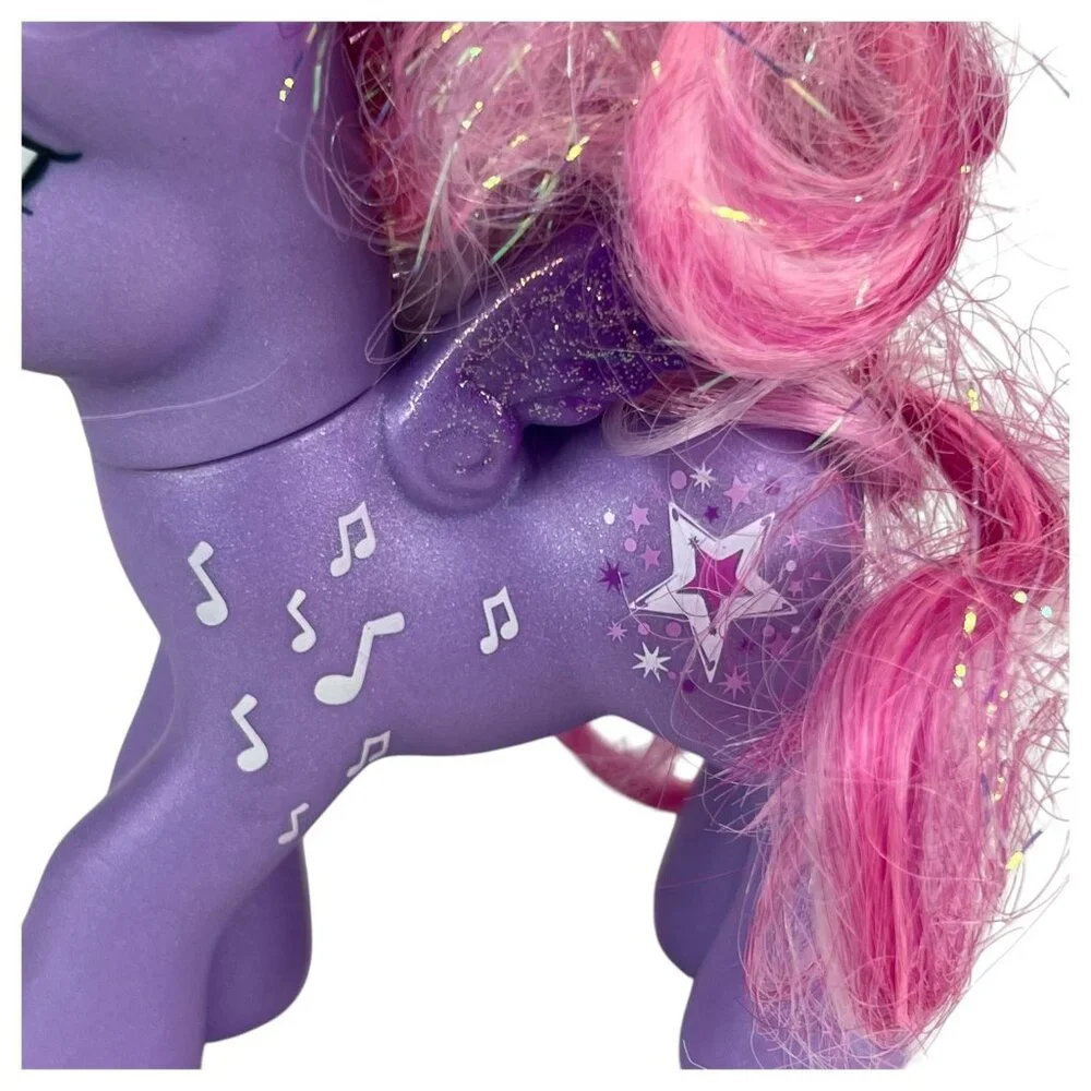 2007 G3 My Little Pony Starsong Pegasus MLP Tinsel Hair Need Work Toy Music Note